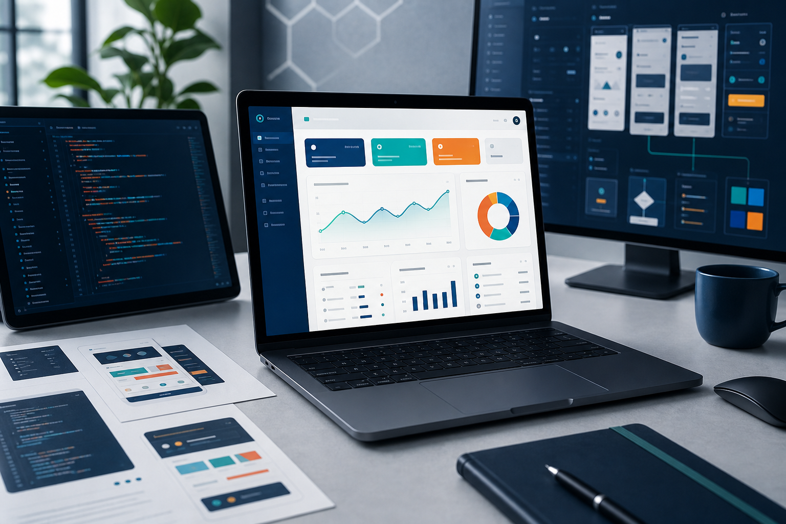 Arkanzax software dashboard preview